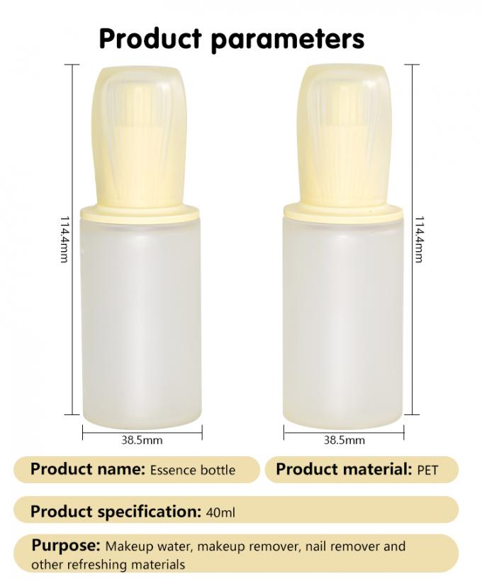 Innovative luxury cosmetics packaging bottle, jellyfish design series cosmetics bottle -40ml 6
