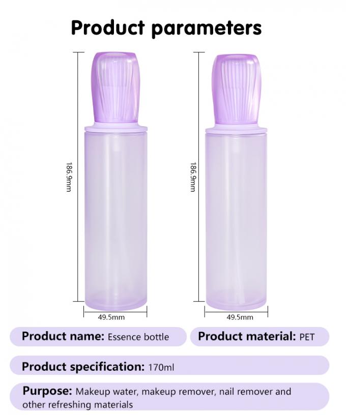 Innovative luxury cosmetics packaging bottle, jellyfish design series cosmetics bottle -170ml 6