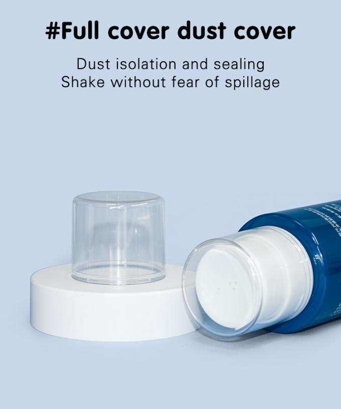 Nail Polish Remover Pump Bottle 24-410 Plastic for 300ml PCR packaging PET Blue color bottle 2