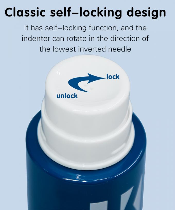 Nail Polish Remover Pump Bottle 24-410 Plastic for 300ml PCR packaging PET Blue color bottle 5