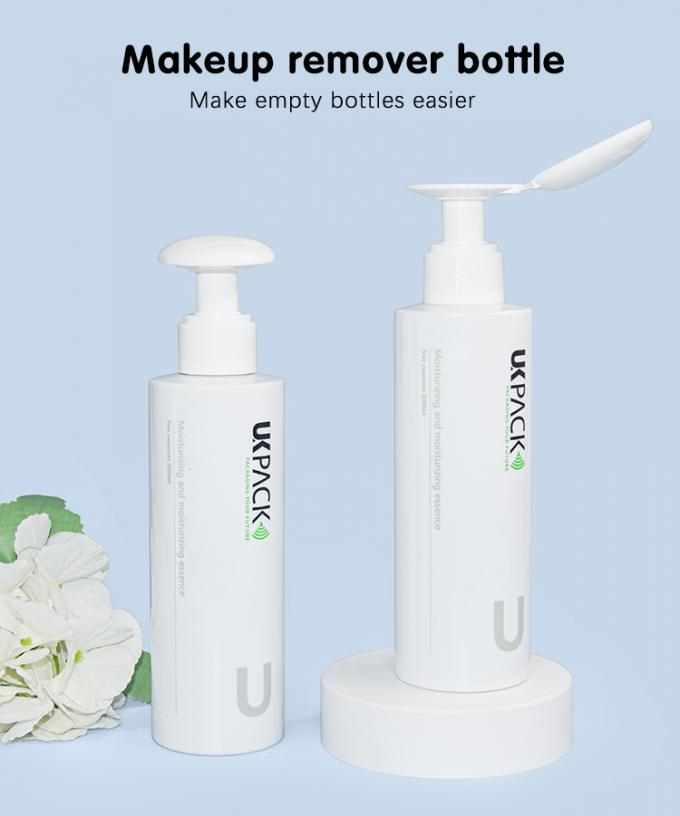 200ML PET Remover Pump Bottle For Personal CarePCR pump and bottle cosmetic packaging 0