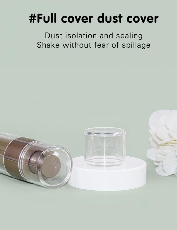 plastic 30ml 50ml airless bottle for liquid foundation and lotion 3