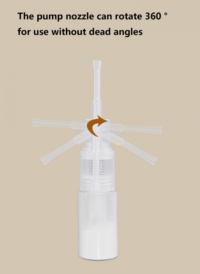 Leak-proof Loose Powder Lotion Pump Bottle Powder Spray Bottle Skin Care Packaging UKL30 2