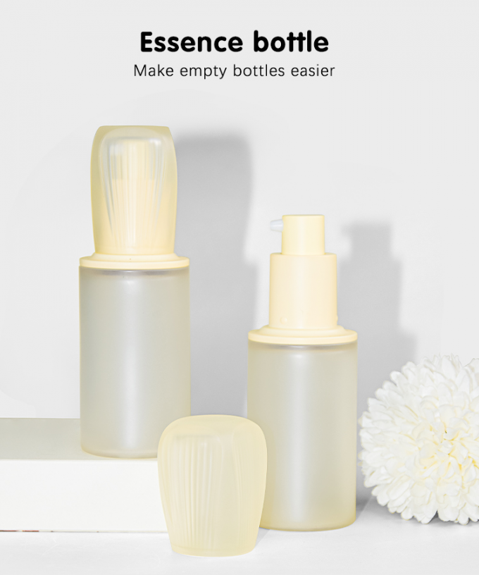 40ml Skin Care Packaging Lotion Pump Bottle Customized PET Essence Bottle UKL32D 0