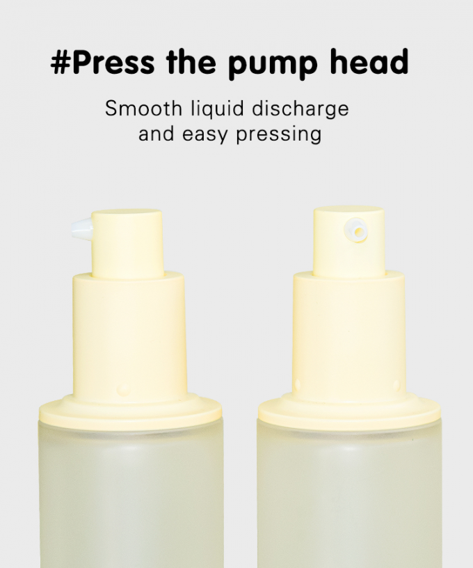 40ml Skin Care Packaging Lotion Pump Bottle Customized PET Essence Bottle UKL32D 3