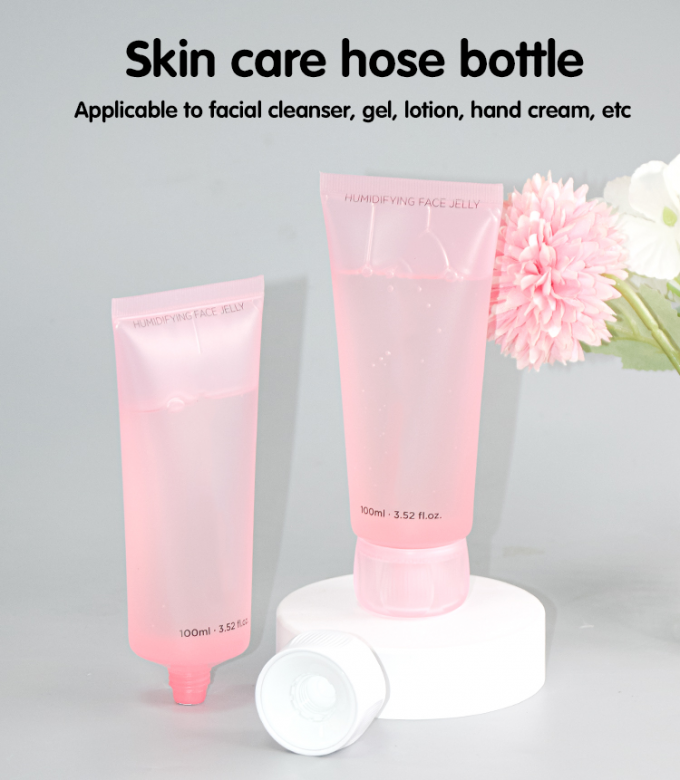 100mlPET Cosmetic Skin Care Horse Bottle Shampoo Lotion Tube Packaging UKLT01 0