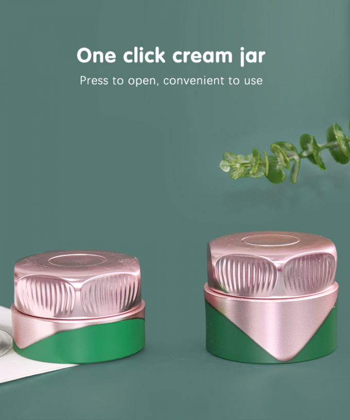 Customized Color And Logo 30g / 50g Face Cream Jar Skin Care Packaging Eye Cream Container UKC69A 0