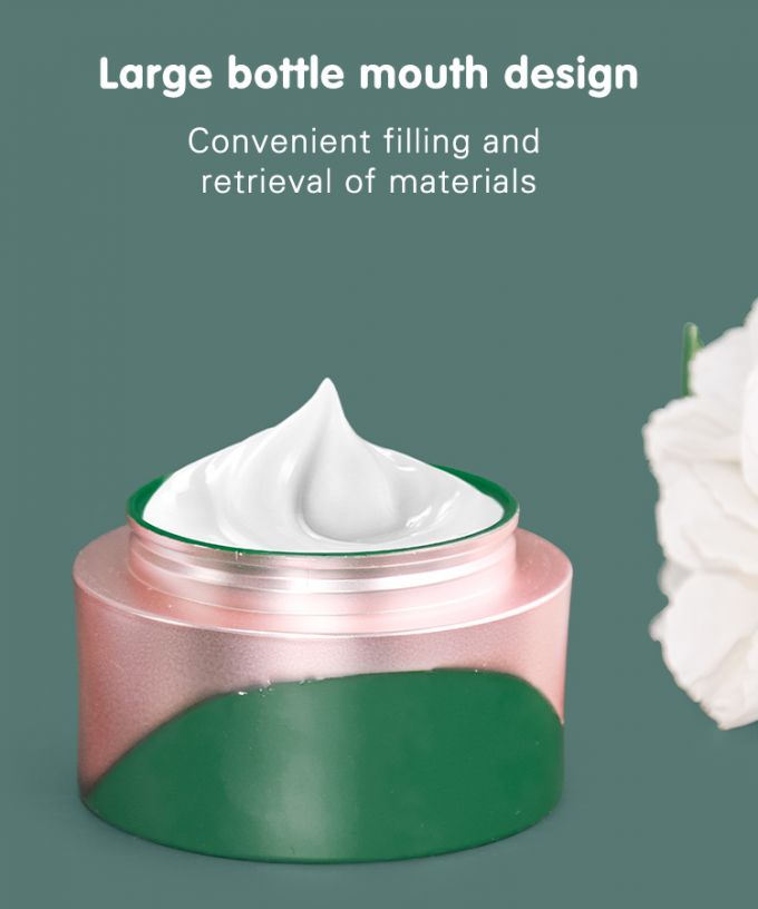 Customized Color And Logo 30g / 50g Face Cream Jar Skin Care Packaging Eye Cream Container UKC69A 3