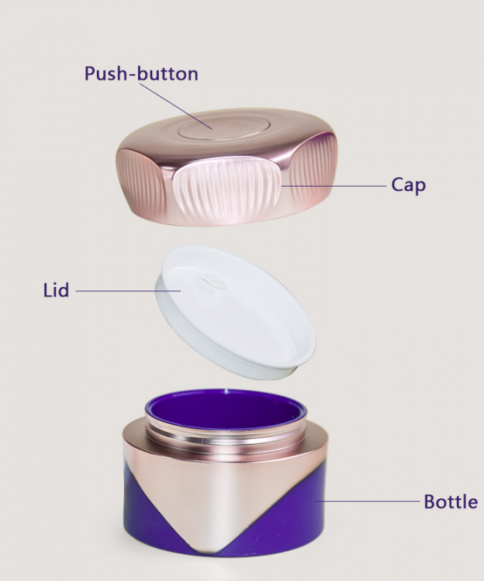 30g/50g Customized Color And Logo Face Cream Jar Eye Cream Container Skin Care Packaging UKC69B 5