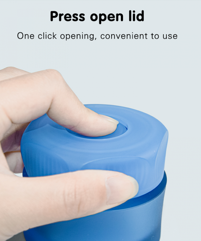 30g/ 50g Customized One Click Cream Jar Face Cream Hair Cream Container Skin Care Packaging Push Botton Cap UKC69C 1