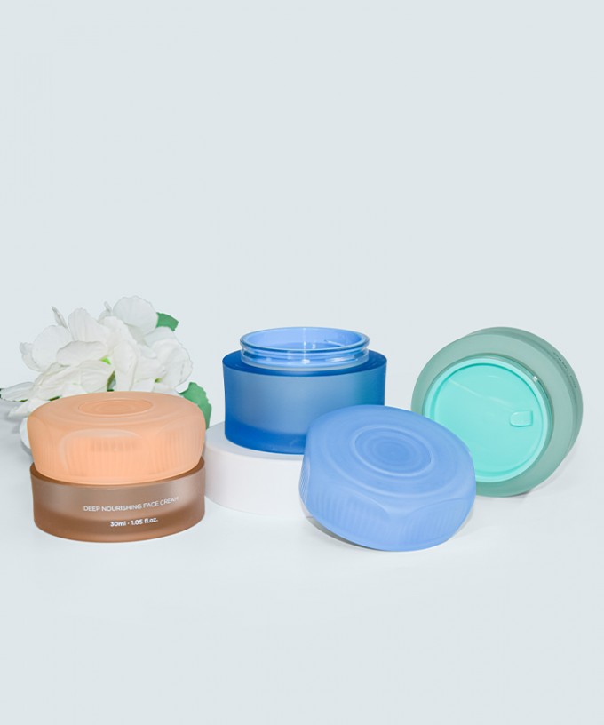 One Click Face Cream Jar Eye Cream Container Skin Care Packaging UKC69C 8