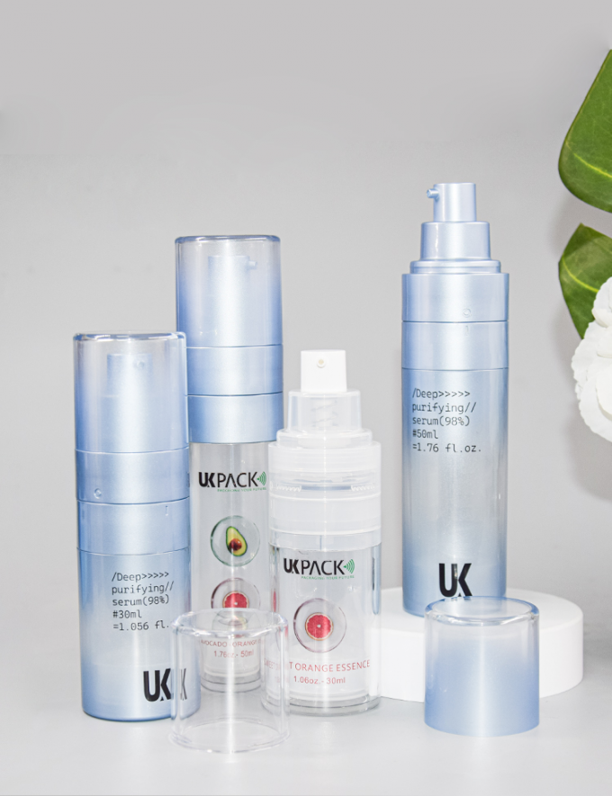 30ml/50ml DUO-Mixed PET Replaceable Airless Bottle Skin Care Packaging UKA84 10
