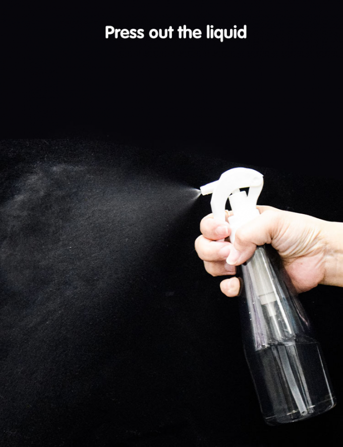 300ml PP Pump PET Bottle Magnetic Spray Bottle Atomization And Uniform Spraying 3