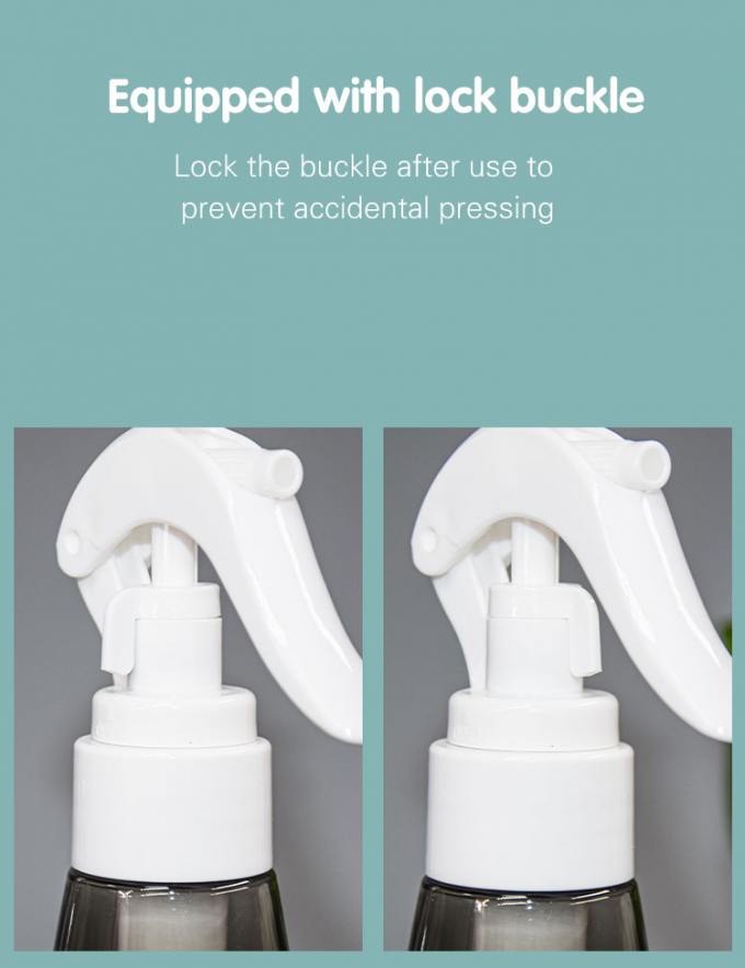 300ml PP Pump PET Bottle Magnetic Spray Bottle Atomization And Uniform Spraying 6