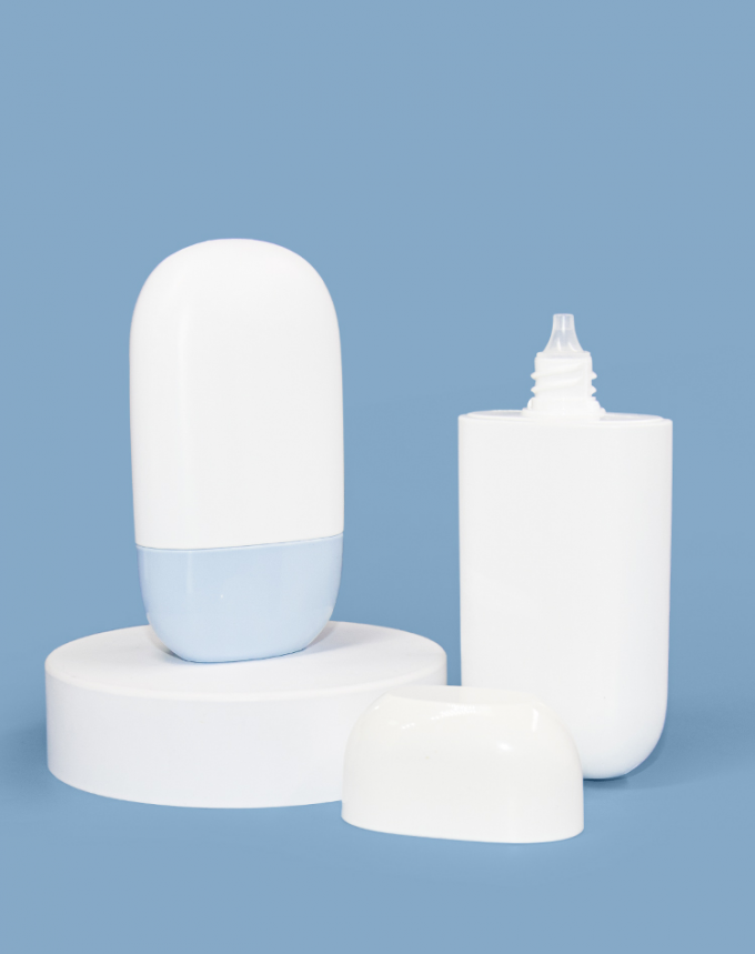 30ml/50ml Customized Color And Logo PE Sunscreen Bottle Skin Care Packaging UKL33G 8