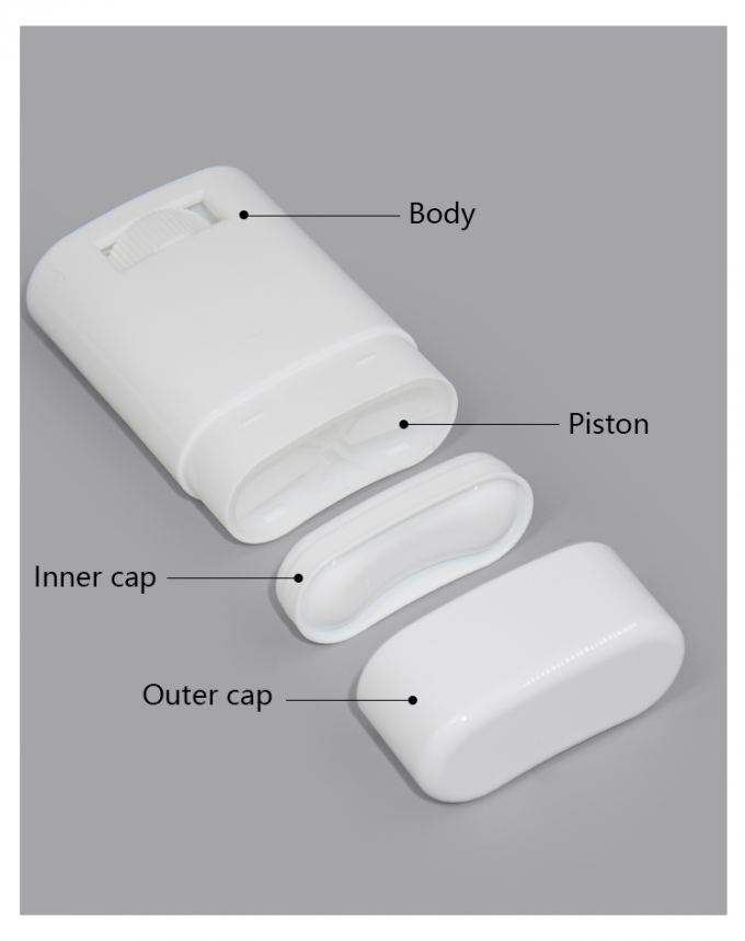 25g PP Body Fragrance Cream Bottle Perfume Packaging Deodorant Skin Care Packaging UKDS01A 2