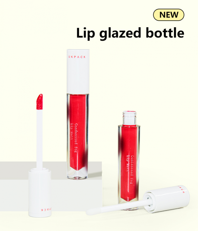2ml PETG Bottle ABS Cap PP Brush Lip Glazed Bottle Cosmetic Packaging 0