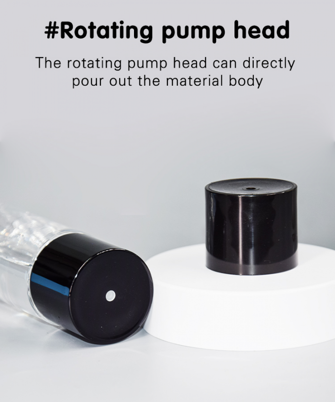 100ml/300ml/500ml Customized Color And Logo Make Up Remover Bottle Skin Care Packaging UKG36 2