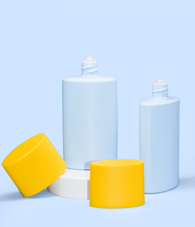 50ml Customized Color And Logo PE Sunscreen Bottle Skin Care Packaging UKL33A 7