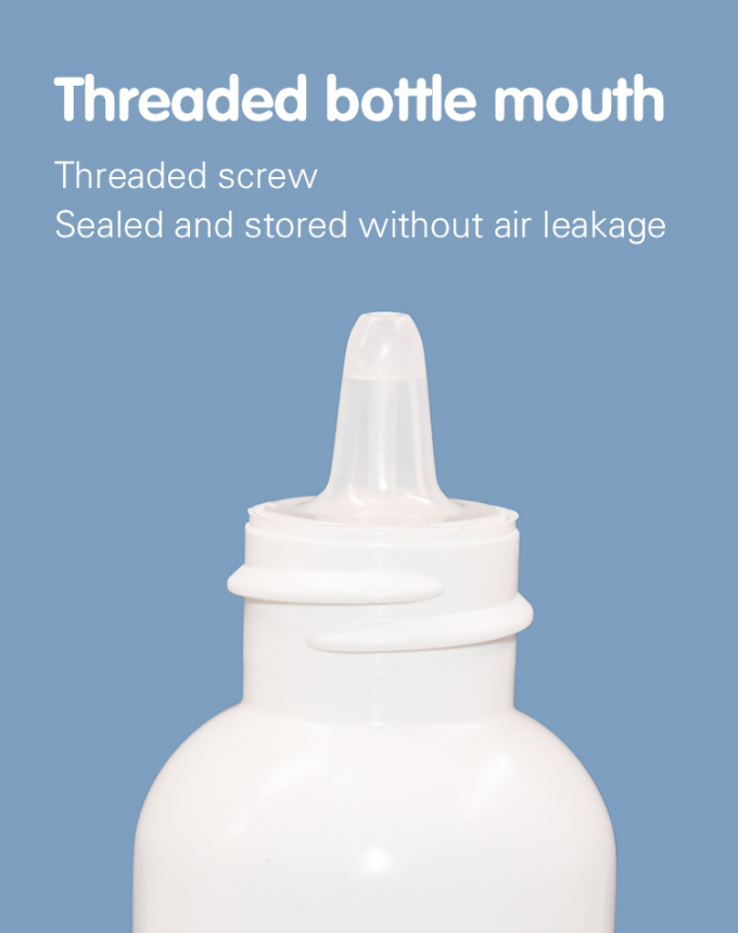 30ml PE Threaded Bottle Mouth Double Layer Sunscreen Bottle Skin Care Packaging UKL34 5