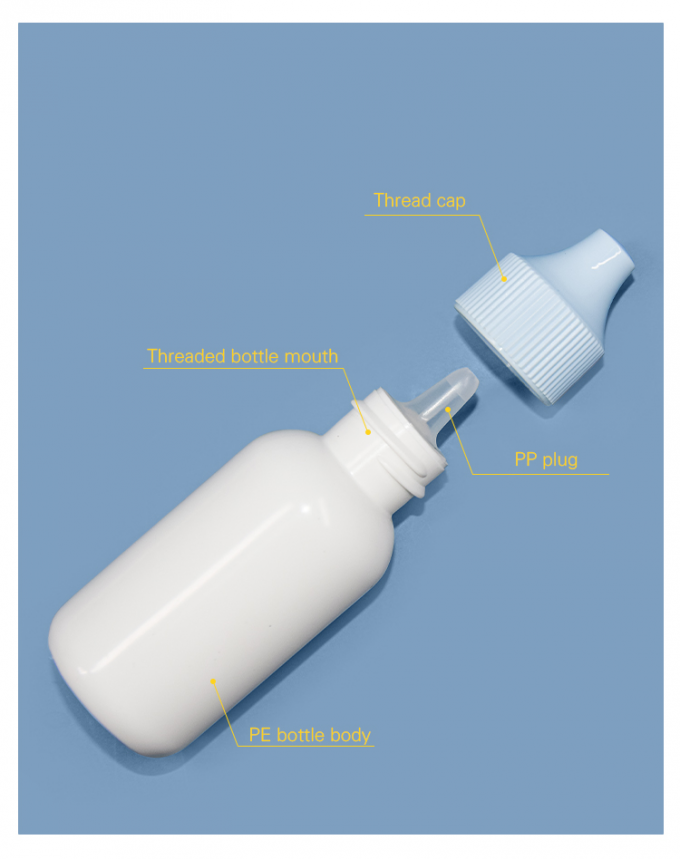 30ml PE Threaded Bottle Mouth Double Layer Sunscreen Bottle Skin Care Packaging UKL34 7