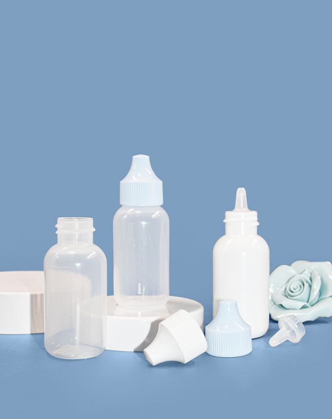 30ml PE Threaded Bottle Mouth Double Layer Sunscreen Bottle Skin Care Packaging UKL34 9