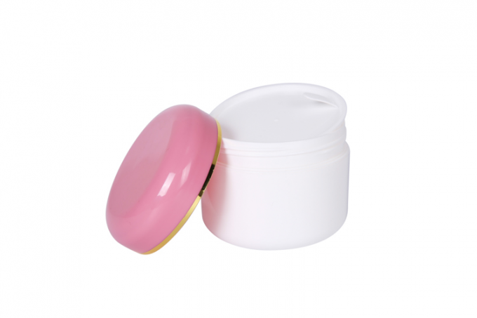 100g Customized Color and Customized Logo Empty Cosmetic Cream Jars For Body Lotion PP Cream Jar Skin care packaging 2