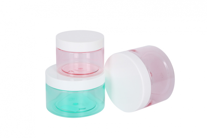 100g/250g/300g PET Customized Color And Logo Body Cream Jar Skin Care Packaging UKC29 2