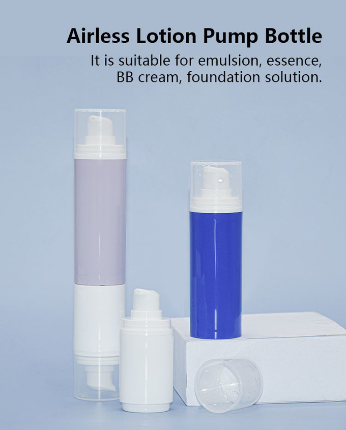 15ml+30ml Double-Ended Airless Pump Bottle Lotion serum bottle Skin care Packaging UKA61 0
