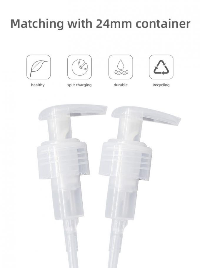 24 - 410 28 - 410 Mono PP Plastic Lotion Pump Skin Care Packaging Allplastic Lotion Pump UKAP04 0