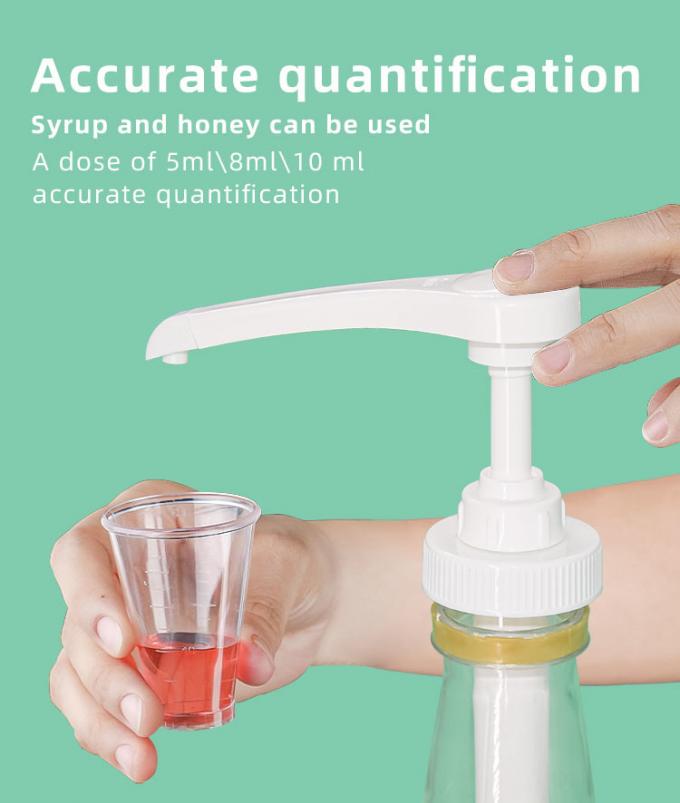 5/8/10ml Dosage Syrup Pump Dispenser With Long And Large Pump Nozzle 3