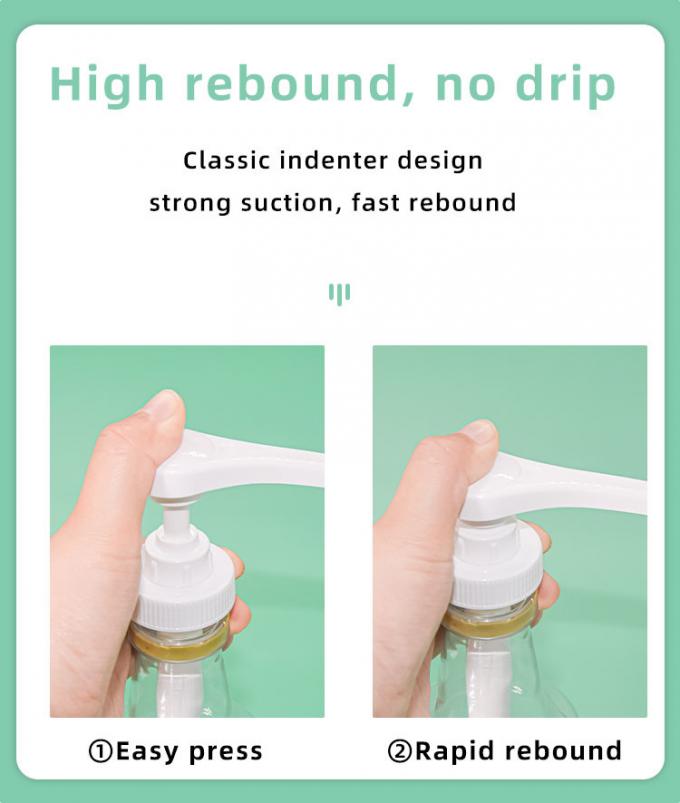 5/8/10ml Dosage Syrup Pump Dispenser With Long And Large Pump Nozzle 1