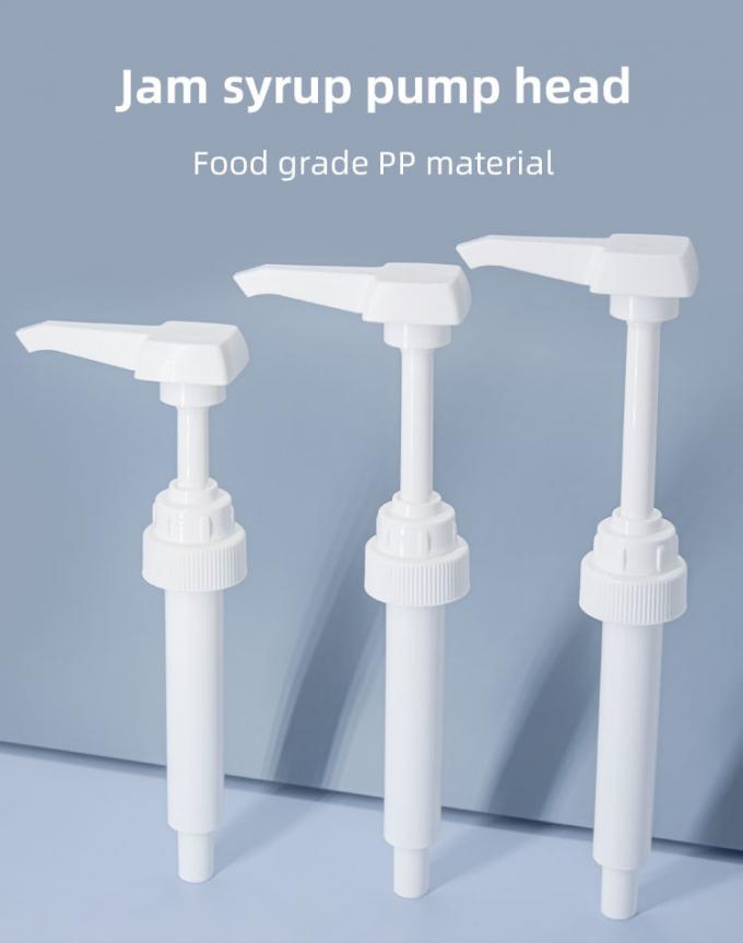 Square Head 28 / 400 Syrup Pump Dispenser 5 / 8 / 10ml Dosage 3