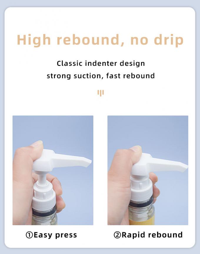 Square Head 28 / 400 Syrup Pump Dispenser 5 / 8 / 10ml Dosage 1