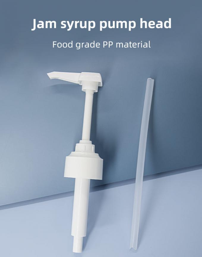 Universal Closure Plastic PP Syrup Dispenser Pump 5ml 8ml 10ml Dosage 28mm - 38mm 2