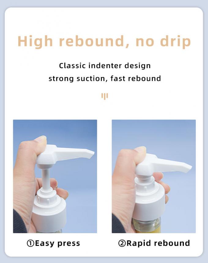 Universal Closure Plastic PP Syrup Dispenser Pump 5ml 8ml 10ml Dosage 28mm - 38mm 3