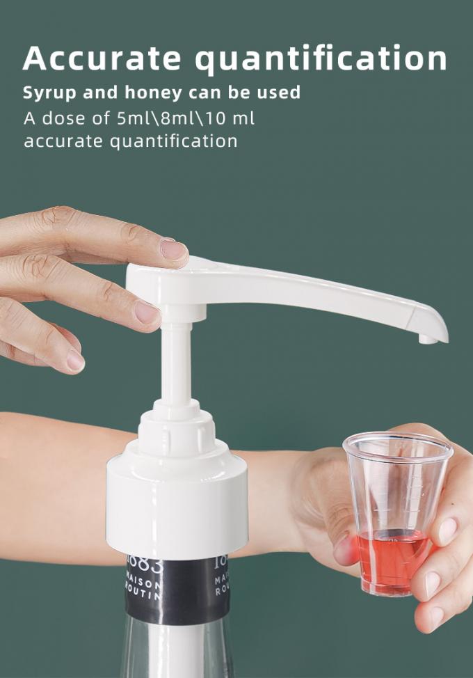 Universal Closure Flavor Syrup Pump Dispenser 750mlLarge Head 2