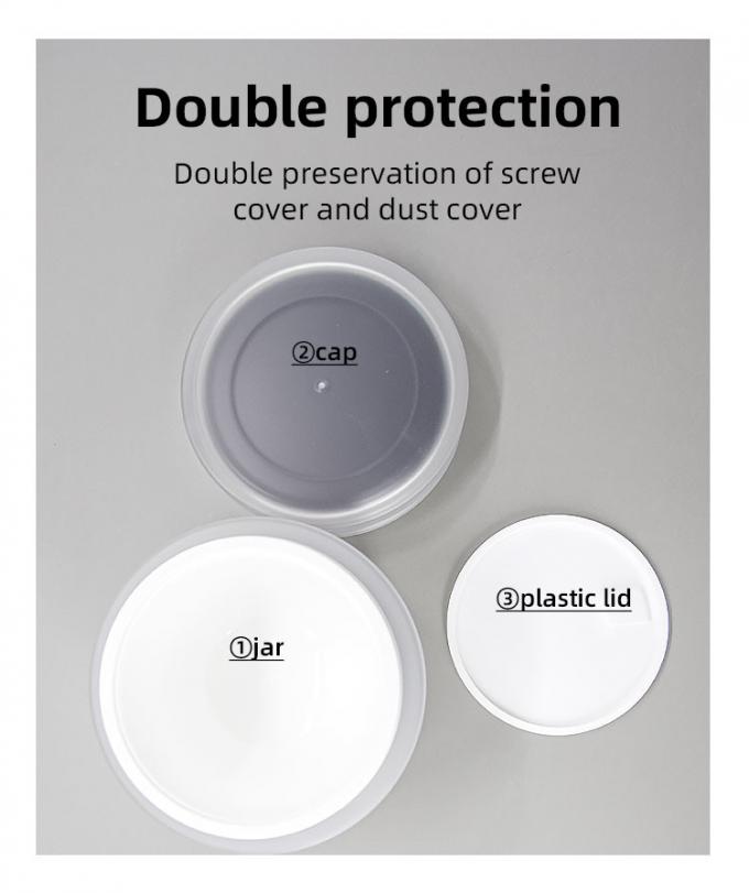 200g Customized Color And Logo Cream Jar face cream Container Acrylic Cream Jar UKC39 1