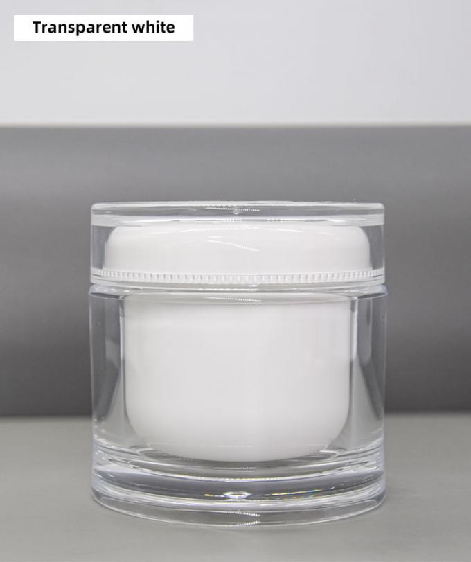 200g Customized Color And Logo Cream Jar face cream Container Acrylic Cream Jar UKC39 3