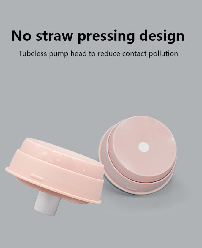 Double Layer Airless Pump Cosmetic Cream Jars For Baby Skin Care Packaging 1
