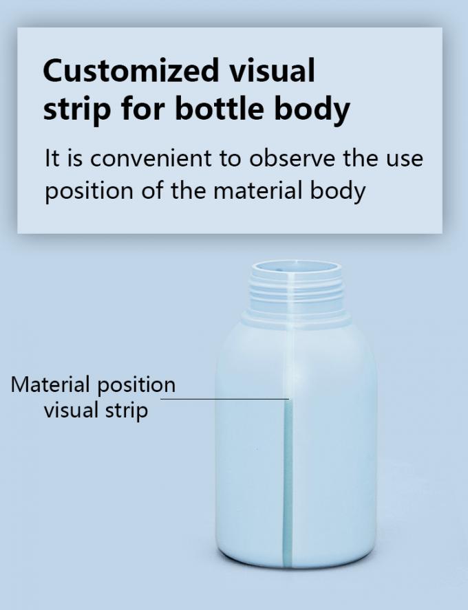 16oz 500ml Foam Pump Bottles Blue Hdpe Pp Hand Wash Packaging 4