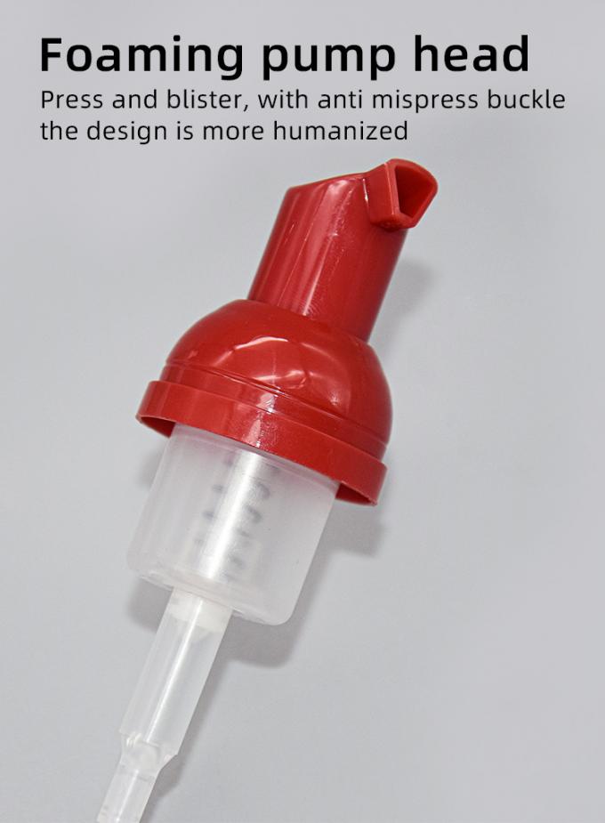 Hpde Hand Wash Od 33mm Foam Pump Bottle Cosmetic 50ml 100ml 0