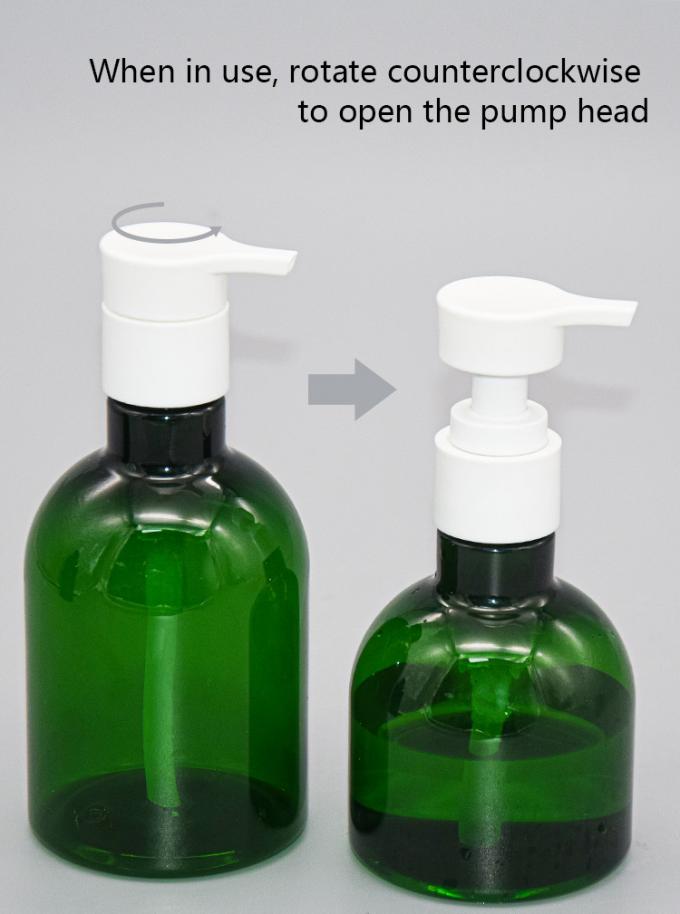 Dark Green Od 64.5mm Lotion Pump Bottle Left And Right Lock 0