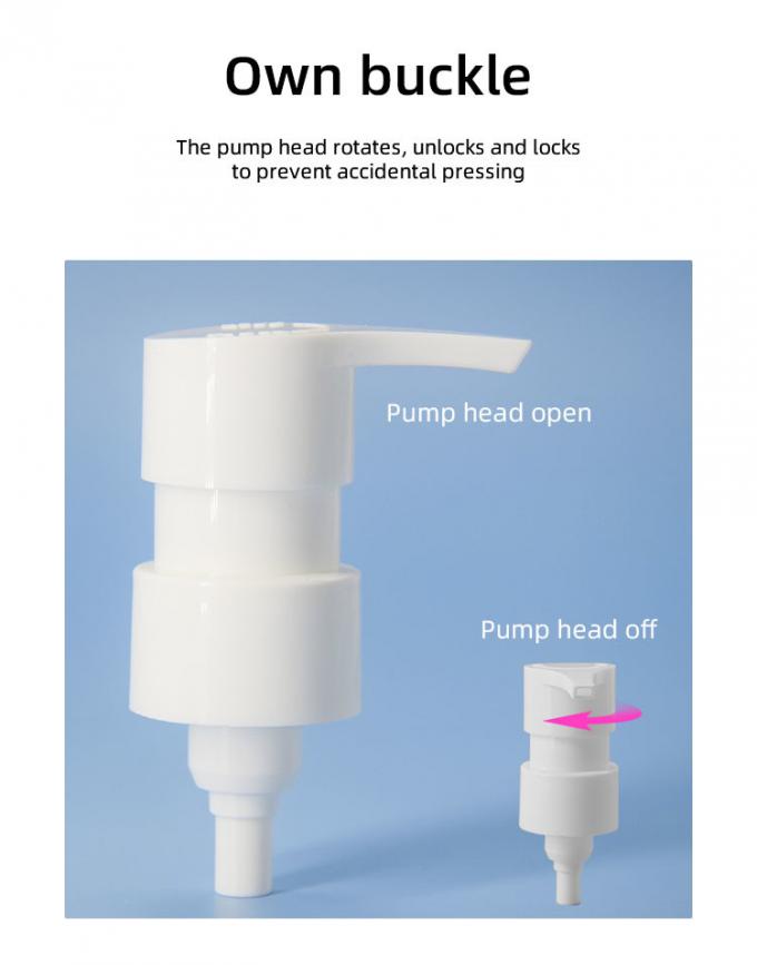 Leakproof 1cc Dosage Plastic Dispenser Pump 24-410 With External Spring 0