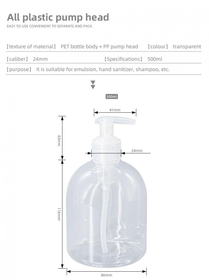 Mono Pp 24-410 28-410 Lotion Dispenser Pump With Left And Right Switch Design 1