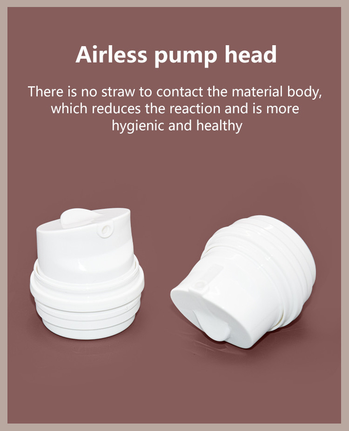 50ml 150ml Airless Pump Bottles Pp Skincare Cosmetic Packaging Pcr Container 5