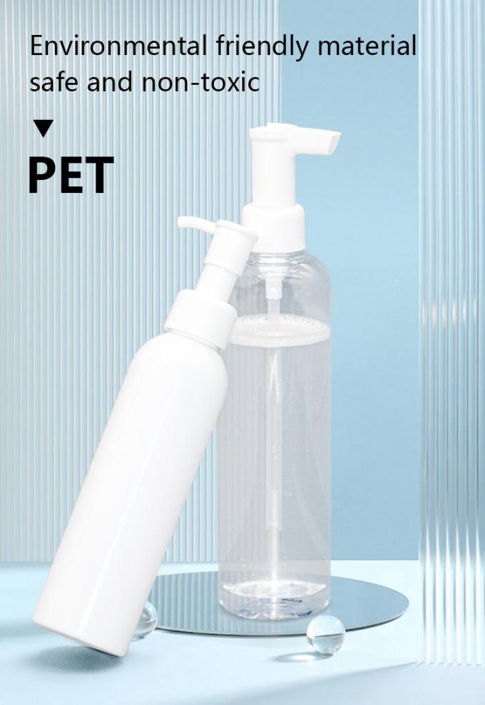 Round Shoulder PET Makeup Remover Bottle Cleansing Oil Packaging 180ml 200ml 300ml 0