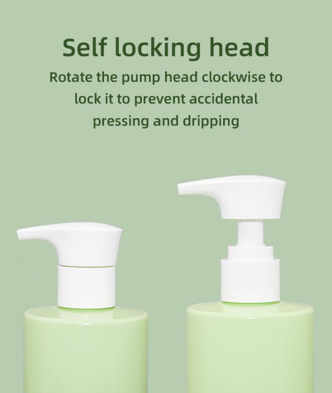 Flat Shoulder Leak Proof PET Lotion Bottle For Body Wash Moisturizer Liquid Soap 2