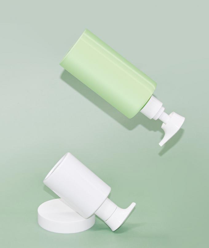 Flat Shoulder Leak Proof PET Lotion Bottle For Body Wash Moisturizer Liquid Soap 0