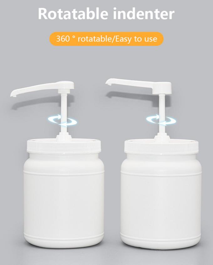 Food Grade Flavoring Syrup Dispenser Pump For HDPE Container 5ml 8ml 10ml Dosage 2